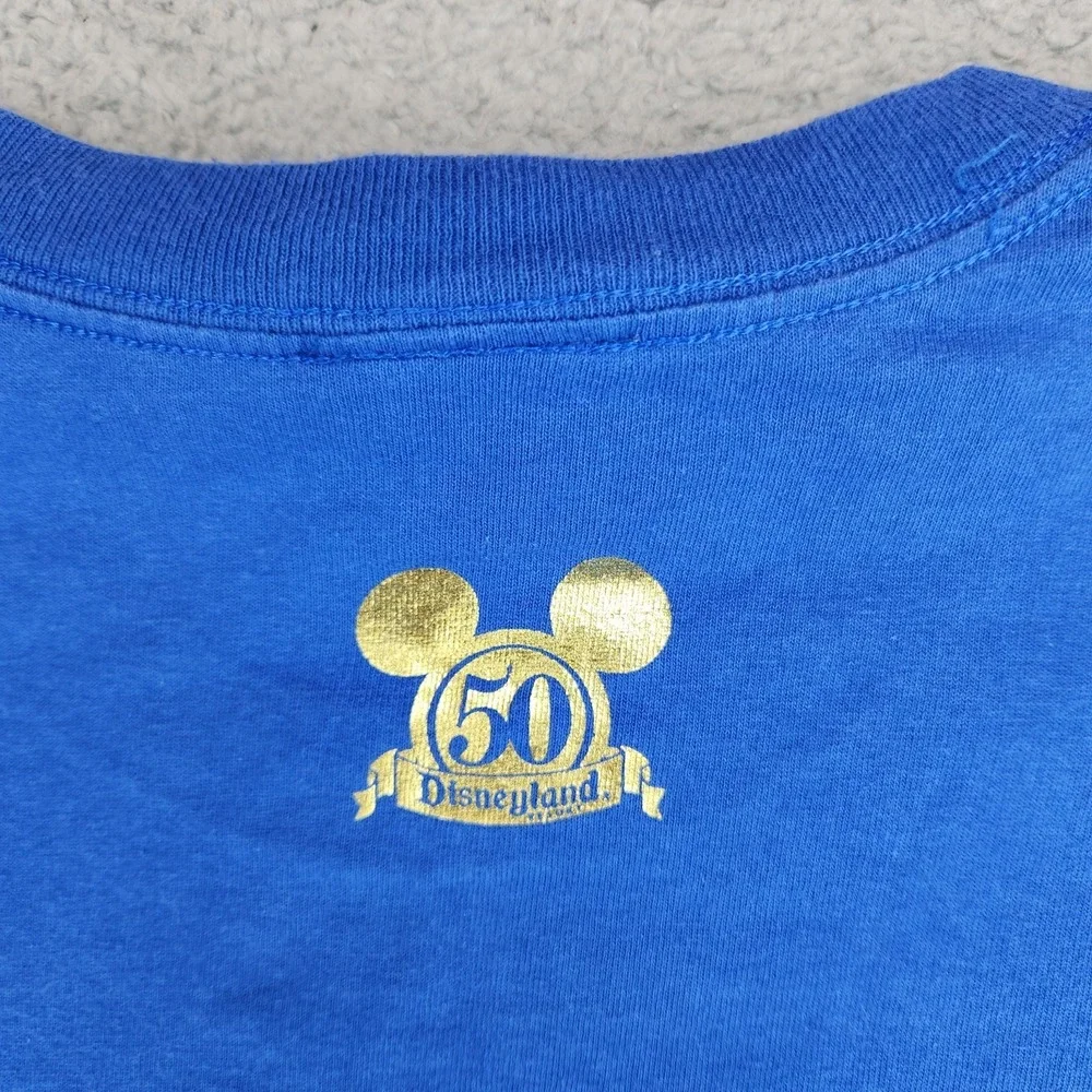 Vintage Disneyland Resort 50th Happiest Homecoming On Earth T-Shirt Mens 2XL - Picture 4 of 8